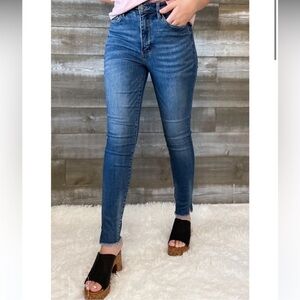 Judy blue side slit hem Classic Blue Women's Jeans 88682 size 18w